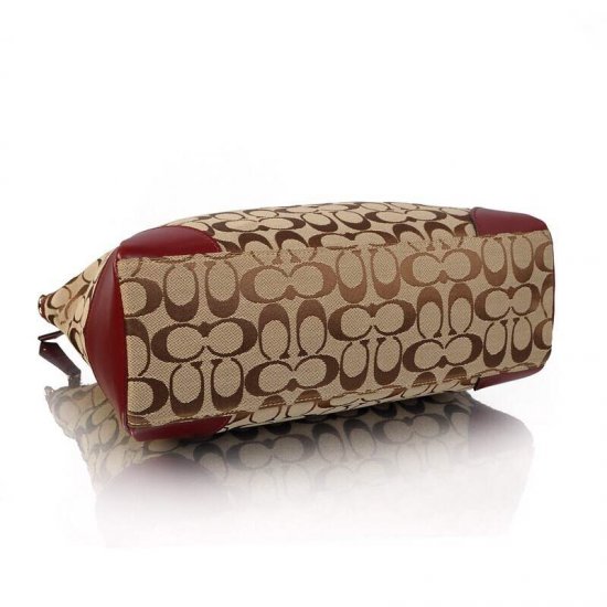 European Style Coach Edie Shoulder Bag In Signature Jacquard