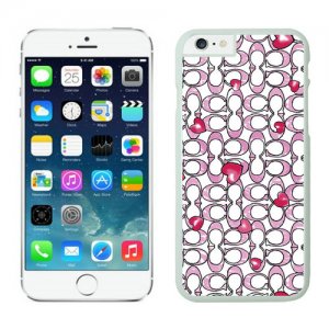 Coach Love Logo Pink iPhone 6 Cases EZU