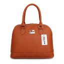 Coach City In Logo Medium Brown Satchels BIB