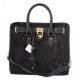 Coach Lock Medium Black Totes AOO