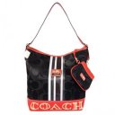 Coach In Signature Medium Black Shoulder Bags AYH