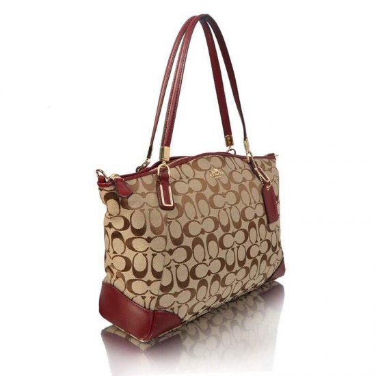 European Style Coach Edie Shoulder Bag In Signature Jacquard