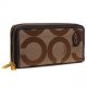 Coach Big Logo Large Camel Wallets AXV