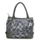 Coach Poppy In Signature Medium Grey Totes AEL