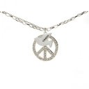 Coach Pigeon Charm Silver Necklaces CXS