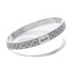 Coach Thin Op Art Pave Silver Bracelets BZV