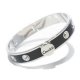 Coach Round Stone Black Bracelets CKK