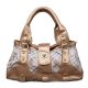 Coach Stud Lock Signature Small Gold Totes ENW