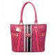 Coach Zip In Signature Medium Pink Totes BFJ