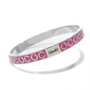 Coach Thin Op Art Pave Pink Bracelets BZR