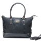 Coach Logo In Monogram Medium Grey Totes BOB