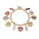 Coach Shine Heart Gold Bracelets CWN