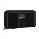 Coach Kristin Lock In Signature Large Black Wallets ETG