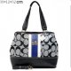 Coach Hamptons In Printed Signature Large Grey Totes ANM