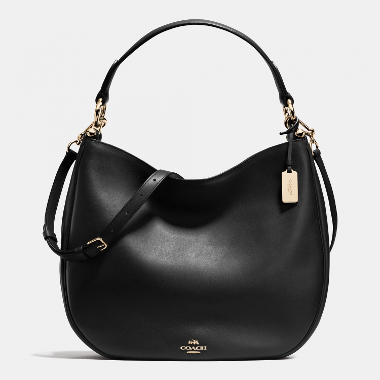 2016 New Designer Coach Nomad Hobo In Glovetanned Leather - Click Image to Close