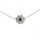 Coach Flower Silver Necklaces CYC