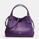 Coach Outlet Edie 28 Shoulder Bag In Polished Pebble Leather