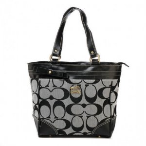 Coach Legacy In Signature Medium Grey Totes APJ