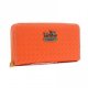 Coach Knitted Logo Large Orange Wallets EGL