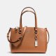 Coach Kristin Lock In Signature Large Brown Purses ETI