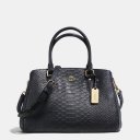 Coach Outlet Mini Empire Carryall In Stamped Snakeskin Leather