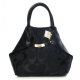 Coach Lock Small Black Totes BAM