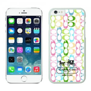 Coach Logo Monogram Multicolor iPhone 6 Cases EYW