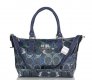 Coach Legacy Signature Medium Blue Satchels EWZ