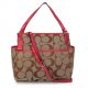 Coach Baby In Signature C Fabric Medium Camel Totes ANW