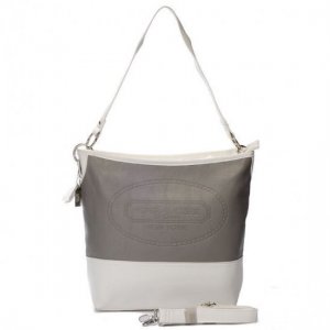 Coach Hamptons Medium Grey Shoulder Bags AYM