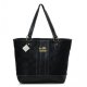 Coach Legacy Logo In Monogram Medium Black Totes BPS