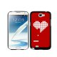 Valentine Heart Samsung Galaxy Note 2 Cases DMJ