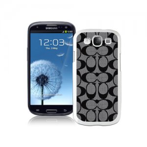 Coach Big Logo Grey Samsung Galaxy S3 9300 CAQ