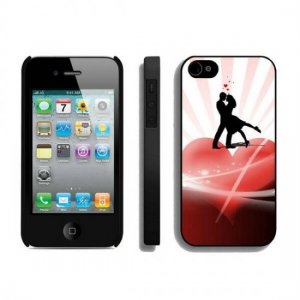 Valentine Kiss iPhone 4 4S Cases BUW