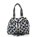 Coach Julia Logo Medium Grey Totes FEP