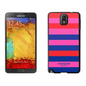 Coach Stripe Multicolor Samsung Note 3 Cases DSD