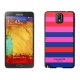 Coach Stripe Multicolor Samsung Note 3 Cases DSD