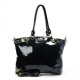 Coach Madison Kelsey Smooth Medium Black Satchels ABU