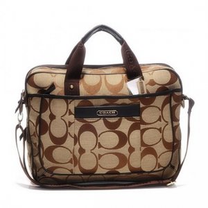 Coach In Monogram Large Khaki Business bags DHH