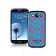 Coach Big Logo Fuchsia Blue Samsung Galaxy S3 9300 CAZ