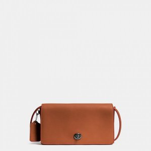 Luxury Handbags Coach Dinky Crossbody In Glovetanned Leather