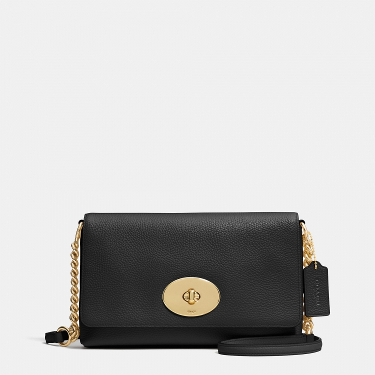 Famous Brand Coach Crosstown Crossbody In Pebble Leather - Click Image to Close