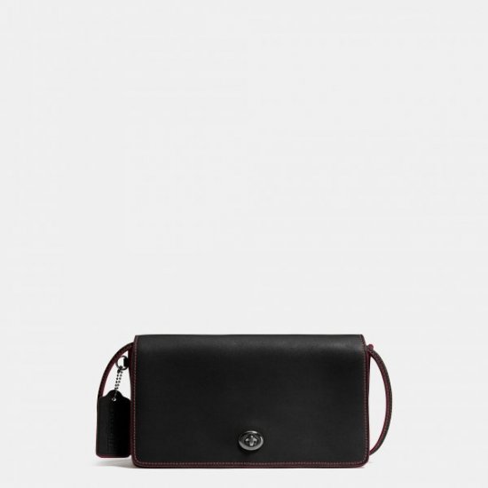 All-Match Coach Dinky Crossbody In Glovetanned Leather