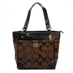 Coach Legacy In Signature Medium Coffee Totes API