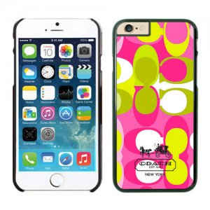 Coach In Signature Multicolor iPhone 6 Cases EYH