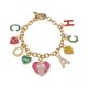 Coach Love Signature Gold Bracelets CXD