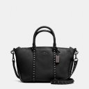 Coach Borough Logo Monogram Large Black Totes FBO