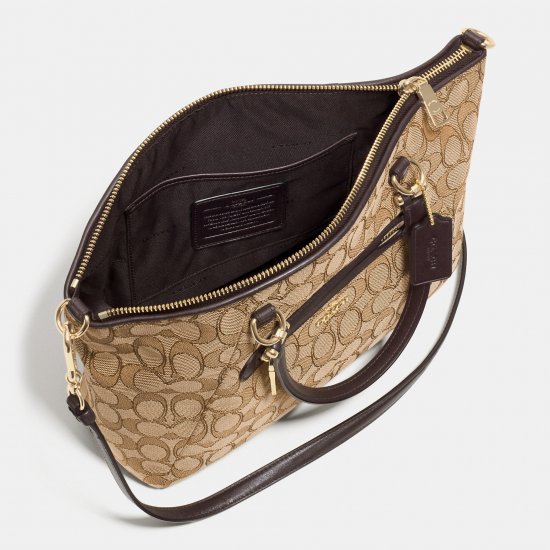 Coach Prairie Satchel In Signature Canvas On Sale