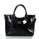 Coach Legacy Logo Medium Black Satchels FDW