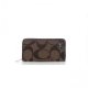 Coach Big Logo Signature Small Coffee Wallets FEU